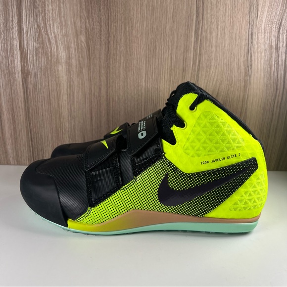 Nike Zoom Javelin Elite 3 Black Volt DV9193-001 Men’s Size 9.5 - Picture 6 of 10